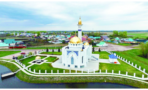 Мечеть “Суфия” Село Кантюковка Стерлитамакского р-на The Sufiya mosque. Selo Kantyukovka of Sterlitamaksky Raion