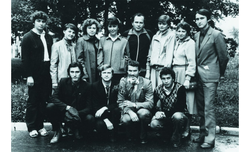 Актив Советского райкома ВЛКСМ г. Уфы. 1984