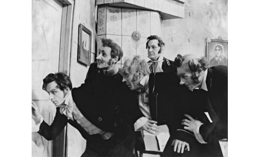 Сцена из спектакля “Женитьба” Н.В.Гоголя A scene from the play The Marriage by N.V.Gogol