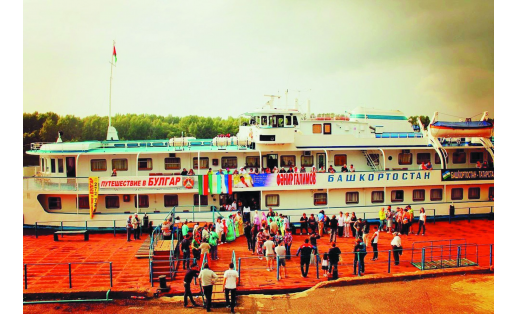 Путешествие в Булгар на теплоходе. Journey to the Great Bulgar