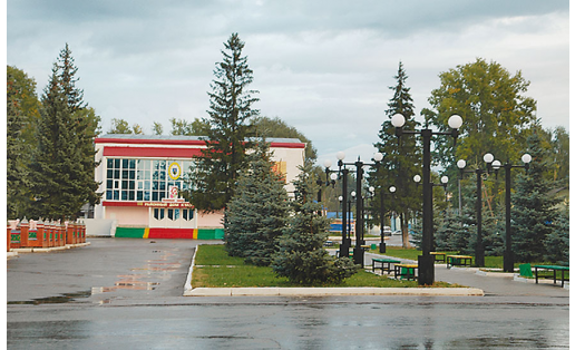 Иглин районы Иглин ауылы. Мәҙәниәт йорто