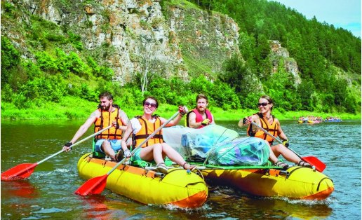 Сплав по р.Ай Rafting down the Ay River
