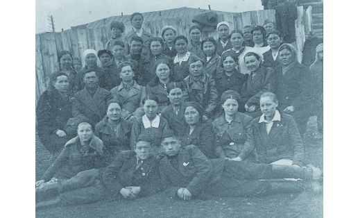 Абзелиловский районный семинар секретарей комсомольских комитетов. 1943