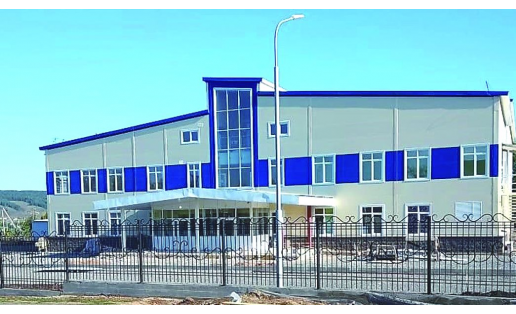 Физкультурно-оздоровительный комплекс в с.Ермекеево A sports and recreation complex in Selo Yermekeevo