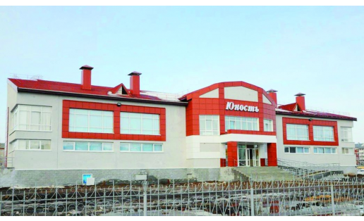 Физкультурно-оздоровительный комплекс “Юность” в г.Янаул The Yunost physical health complex in Yanaul