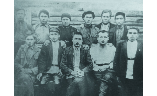 Комсомольцы с. Месели Аургазинского р‑на. 1930