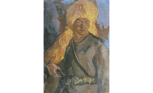 Р.М.Нурмухаметов. Этюд к картине «Салават освобождает колодников»