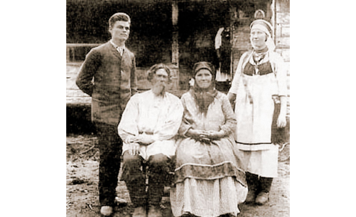 Мордовская семья (Белебеевский уезд Уфимской губ., нач. 20 в.)