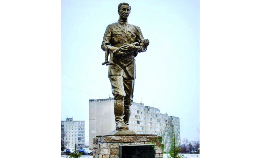 Памятник праведнику народов мира Николаю Киселёву в г.Благовещенске; The Monument to Nikolay Kiselyov, the Righteous Among the Nations of the World in Blagoveshchensk