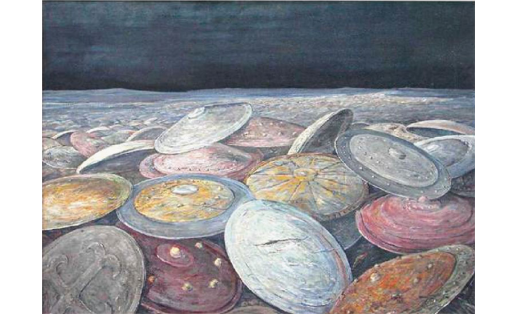 Р.Ю.Атауллин. "Ата-бабалар ере". 1999. Нестеров М.В. исемендәге художество музейы