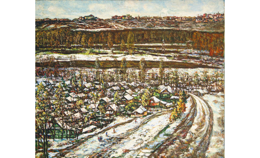 И.Л.Гутин. Өфө ситендә. 1980