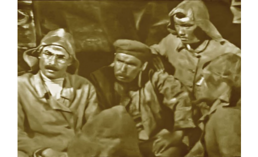 “Бөртөкләп йыйыла алтын” телевизион фильмынан кадр. Реж. Ә.Ғ.Абдразаҡов