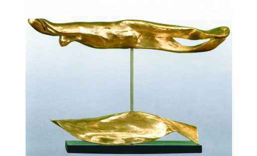 М.Р. Халилов. Прощание Хомай с Уралом. 2002–06. Бронза, габбро M.R. Khalilov. Khomay’s farewell to Ural. 2002–06. Bronze, gabbro
